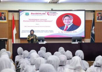 Plh Sekda Provinsi Banten Virgojanti : Tenaga Pendidikan Bertugas Ciptakan Generasi Unggul