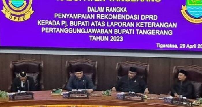 DPRD Kabupaten Tangerang Beri Rekomendasi Perbaikan Kinerja Organisasi Perangkat Daerah