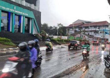 Jalan Maruga Raya Ciputat Bakal Ditinggikan, Pengendara Diimbau Berhati-hati Saat Melintas