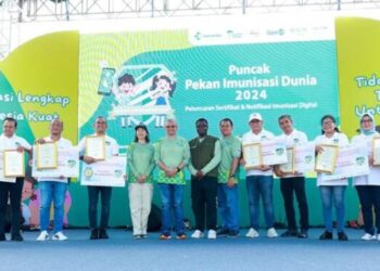 Tangerang Selatan Raih Prestasi Gemilang di Bidang Imunisasi, Sabet 3 Penghargaan dari Kemenkes RI