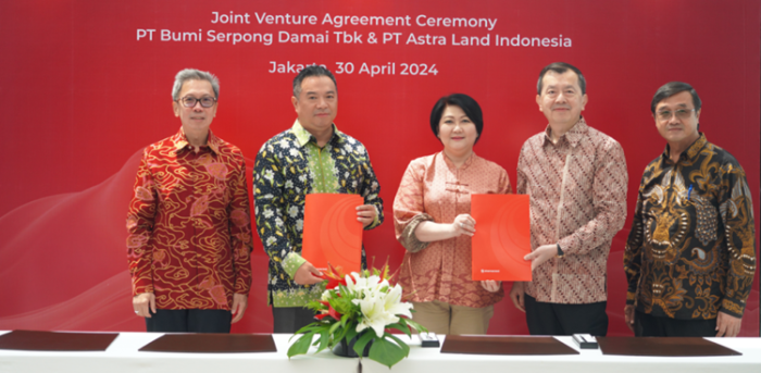 Sinar Mas Land dan Astra Land Indonesia Jalin Kemitraan Strategis Kembangkan Hunian Modern