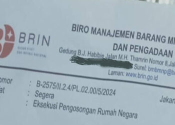 BRIN Akan Ekseskusi Kosongkan Paksa Rumah Dinas Puspiptek Hari Ini