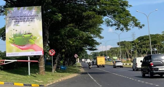 Sinar Mas Land Lanjutkan Pemanfaatan Campuran Limbah Plastik untuk Pengaspalan Jalan di Kota Deltamas