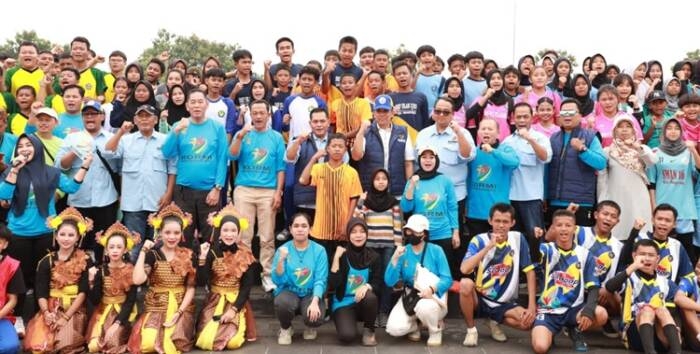 Invitasi Olahraga Tradisional dan Pelestarian Budaya di Alun-alun Tigaraksa Berlangsung Meriah