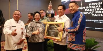 Kabupaten Tangerang Kembali Raih Penghargaan Paritrana Award