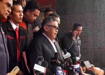 Sekjen PDIP Hasto Kristiyanto Jalani Pemeriksaan Dugaan Penyebaran Berita Hoaks di Polda Metro Jaya