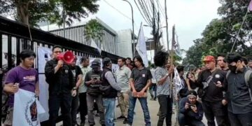 Jurnalis Tangsel Demo Tolak RUU Penyiaran, Desak DPRD Sampaikan Aspirasi