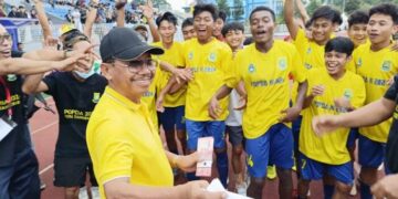 Sachrudin Harap Pembinaan Sepakbola Kota Tangerang Berlanjut Demi Kembalinya Kejayaan Persikota