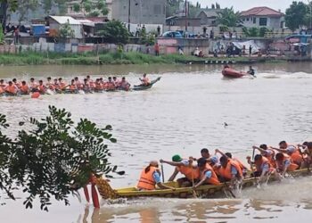 Puncak Festival Peh Cun di Tangerang Diakhiri Lomba Perahu Naga Dengan Hadiah Puluhan Juta Rupiah