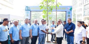 Tangerang Selatan Peringati Hari Lingkungan Hidup dengan Menanam 1.000 Pohon Tabebuya