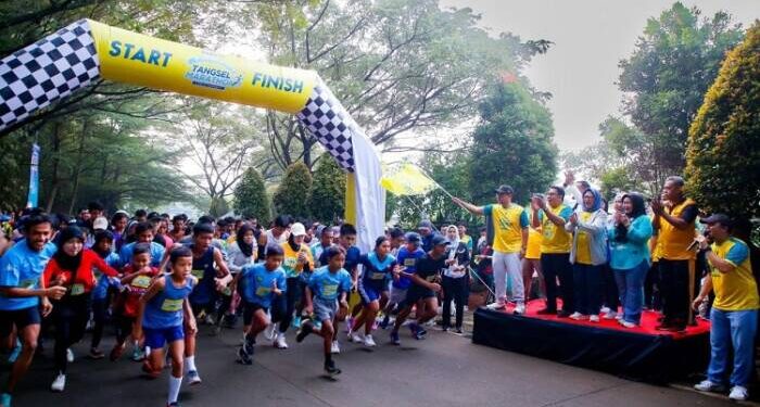 Ribuan Peserta Semarakkan Road to Tangsel Marathon di Serpong
