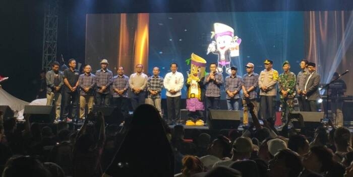 Meriahnya Peluncuran Maskot dan Jingle Pilkada Kabupaten Tangerang