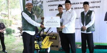Santri di Kabupaten Serang Didorong Turut Serta Bangun Ketahanan Pangan