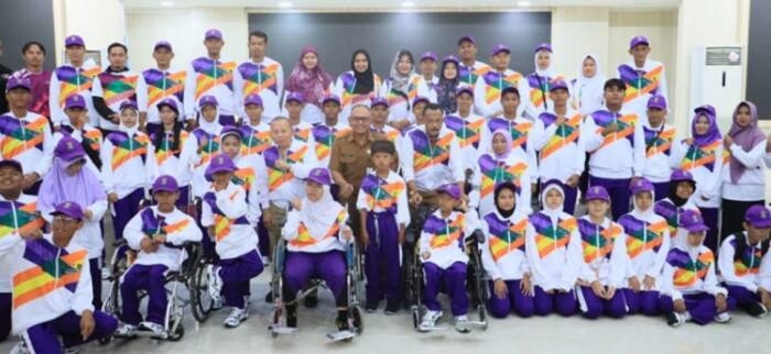 Kontingen Peparpeda Kabupaten Tangerang Targetkan Peringkat Dua di Banten