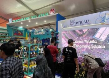Booth Tangerang Selatan Curi Perhatian Pengunjung Rakernas Apeksi 2024 di Balikpapan