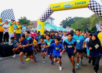 Ribuan Peserta Semarakkan Road to Tangsel Marathon di Pamulang