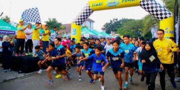 Ribuan Peserta Semarakkan Road to Tangsel Marathon di Pamulang