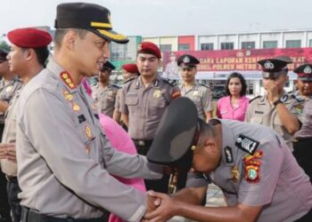 Sebanyak 51 Personil Polres Metro Tangerang Kota Naik Pangkat