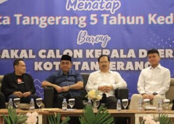 Hadirkan Para Bakal Calon Walikota Tangerang, POKJA WHTR Gelar Diskusi Politik