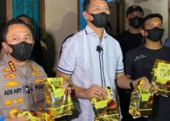 Polisi Sita Sabu 20 Kg dari Gudang Narkoba di Pagedangan Tangerang