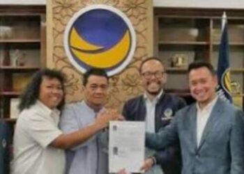 Nasdem Resmi Usung Mantan Wakil Gubernur Jakarta Riza Patria dan Komika Marshel Widianto di Pilkada Tangsel