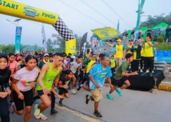Ribuan Peserta Semarakkan Road to Tangsel Marathon 2024 di Setu