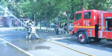Antisipasi Kebakaran di Bandara Soetta, PT AP II Gelar Simulasi ERT