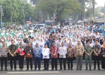 5000 Pelajar Kota Tangerang Deklarasi Anti Narkoba dan Tawuran