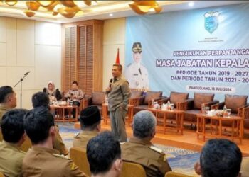213 Kepala Desa di Pandeglang Resmi Dikukuhkan dengan Masa Jabatan 8 Tahun