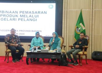 TP PKK Banten Gelar Pembinaan Pemasaran Produk Melalui Galeri Pelangi