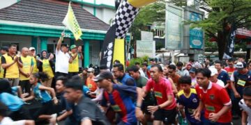 Ribuan Peserta Semarakkan Road to Tangsel Marathon di Ciputat Timur