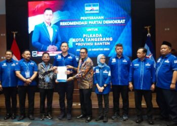 Sachrudin – Maryono Resmi Dapat Rekomendasi Dari DPP Demokrat Maju di Pilkada Kota Tangerang 2024