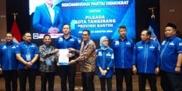 Sachrudin – Maryono Resmi Dapat Rekomendasi Dari DPP Demokrat Maju di Pilkada Kota Tangerang 2024