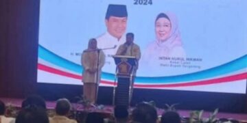 Gerindra Resmi Usung Maesyal Rasyid dan Intan Nurul Hikmah sebagai Bacalon Bupati dan Wakil Bupati Tangerang