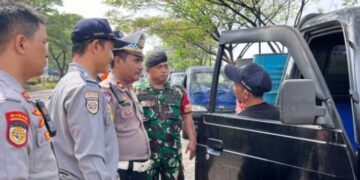 Dishub Kabupaten Tangerang Gelar Operasi Penertiban Angkutan di Jalan BSD Raya Utama Cisauk