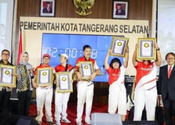 Band Anak Berkebutuhan Khusus asal Tangsel Sukses Pecahkan Rekor Dunia dan Muri di HUT RI