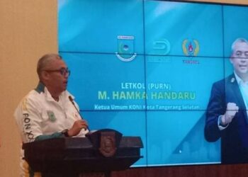 KONI Tangsel Lepas Kontingen PON XXI Aceh – Sumut 2024