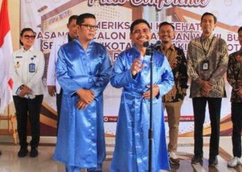 Sachrudin – Maryono Ikuti Tes Kesehatan Calon Kepala Daerah Kota Tangerang