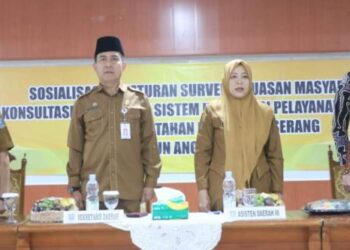 Survei Kepuasan Masyarakat di Kabupaten Serang Capai 80 Persen