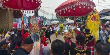 Tari Kolosal Seribu Penari di Festival Sagara Nagara Budaya Spektakuler