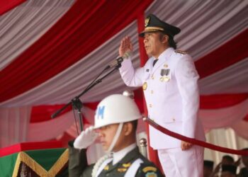 Khidmat, Upacara Peringatan HUT Ke 79 Kemerdekaan Republik Indonesia Tingkat Provinsi Banten