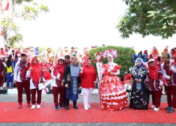 Meriah, Lomba Peringatan HUT ke-79 Kemerdekaan RI 2024 Setda Provinsi Banten