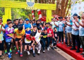 Fun Trail Run Susur Bambu di Tangsel, Olahraga Seru Sambil Lestarikan Alam
