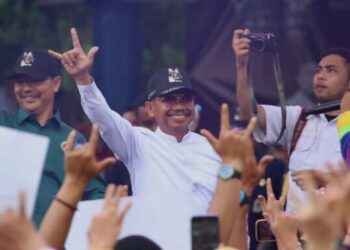 Paslon Nomor Urut 3, Sachrudin – Maryono Hadiri Deklarasi Damai Pilkada Kota Tangerang 2024