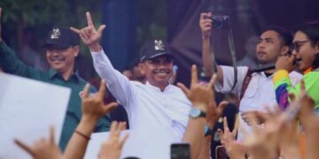 Paslon Nomor Urut 3, Sachrudin – Maryono Hadiri Deklarasi Damai Pilkada Kota Tangerang 2024