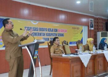 Nilai Survei 61,2 Persen, Budaya Kerja ASN Pemkab Serang Lebihi Target Nasional