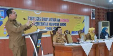 Nilai Survei 61,2 Persen, Budaya Kerja ASN Pemkab Serang Lebihi Target Nasional