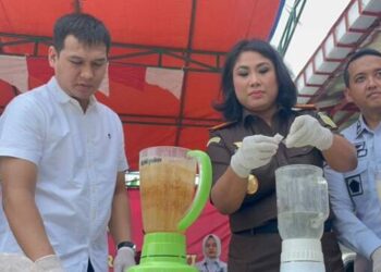 Kejaksaan Negeri Tangerang Selatan Musnahkan Barang Bukti dari 73 Kasus