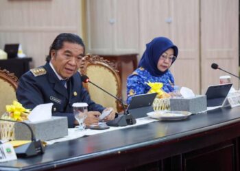 Rakor Pengendalian Inflasi, Pj Gubernur Al Muktabar: Provinsi Banten Terkendali Dengan Baik