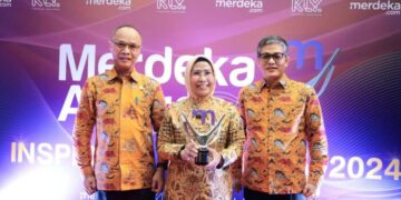 Dukung Kemandirian Pangan, Bupati Serang Raih Penghargaan Merdeka Awards  2024
